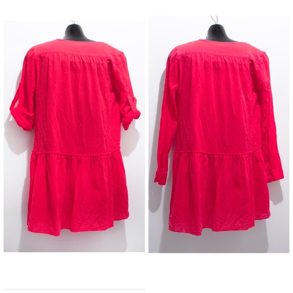 BCBGMAXAZRIA Lauryn Lipstick Red Dress - Picture 6 of 15